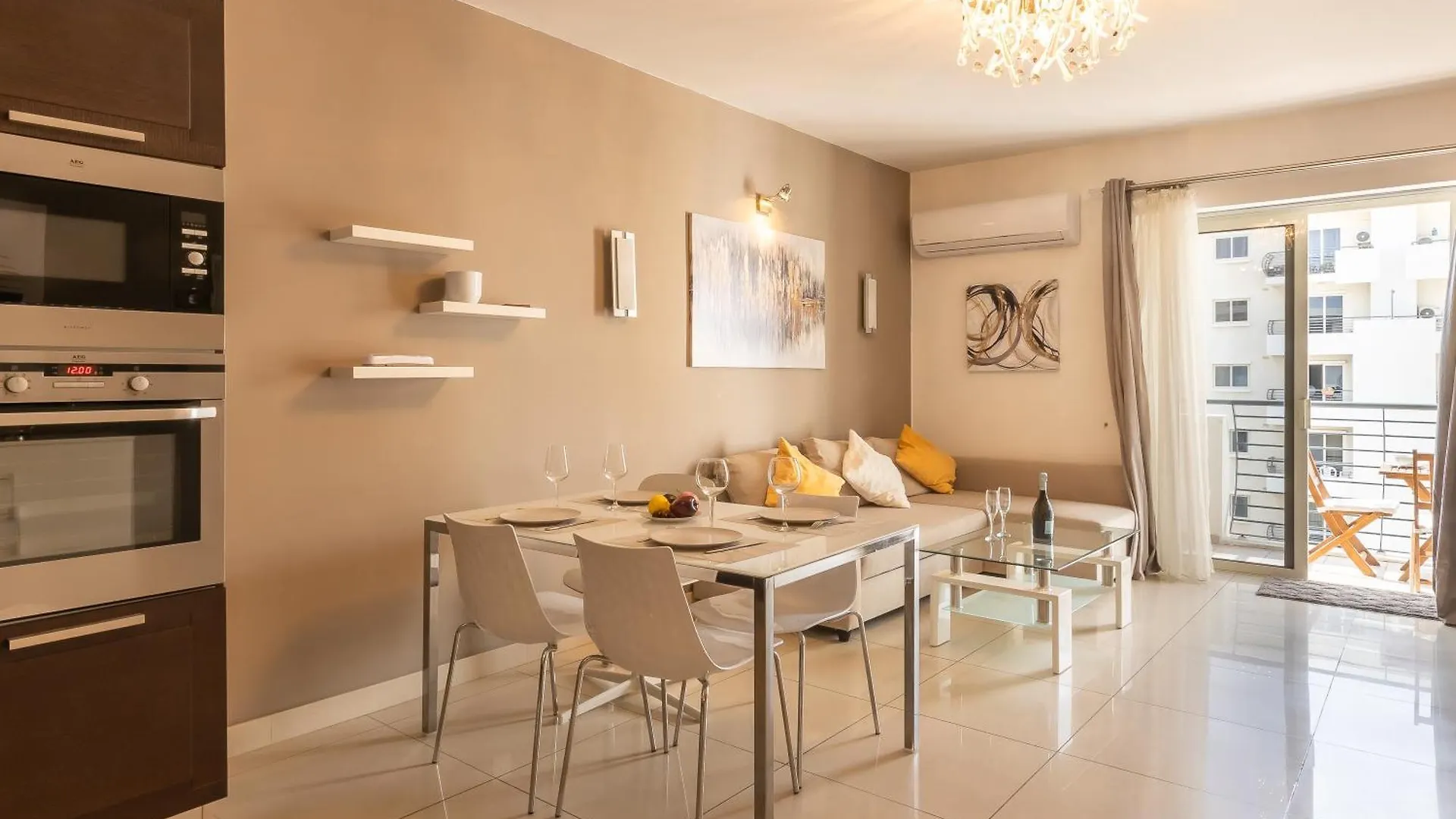 Modern And Comfortable Apart Savoy Garden - Happy Rentals Gzira Malta